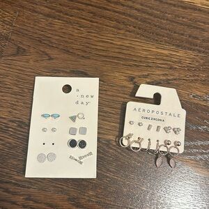 Sets of earrings